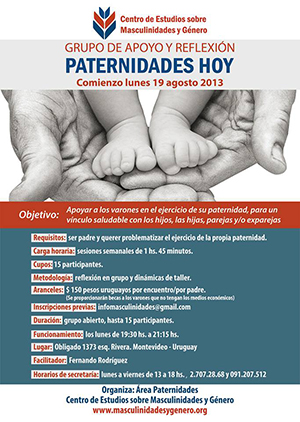 Grupo de apoyo y reflexión: Paternidades hoy