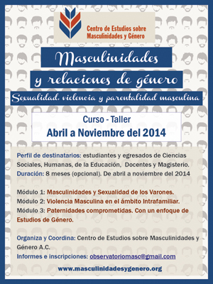 Masculinidades y relaciones de género